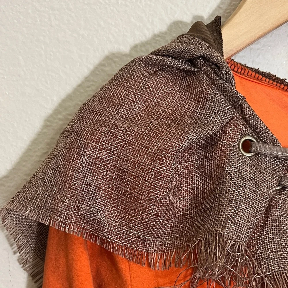 Trick ‘r Treat Orange Brown Scarecrow Costume With Socks